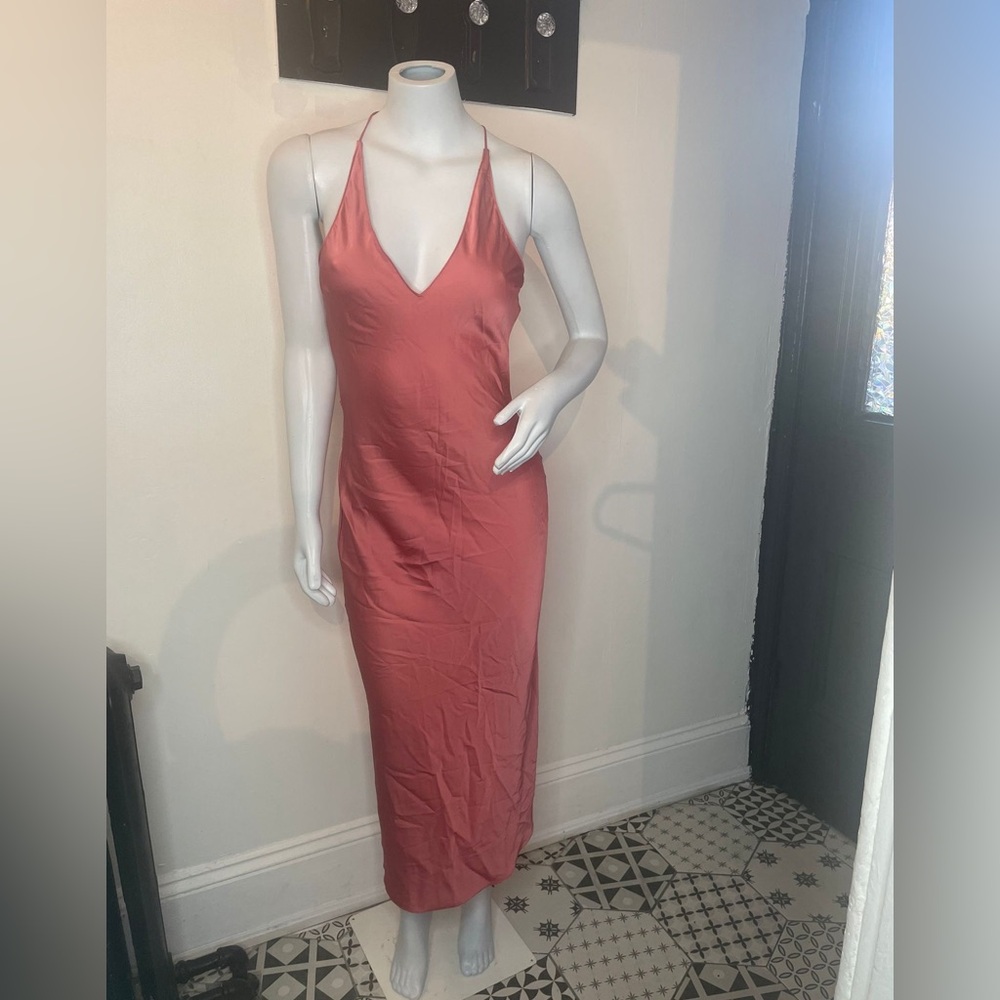 Zara satin gown